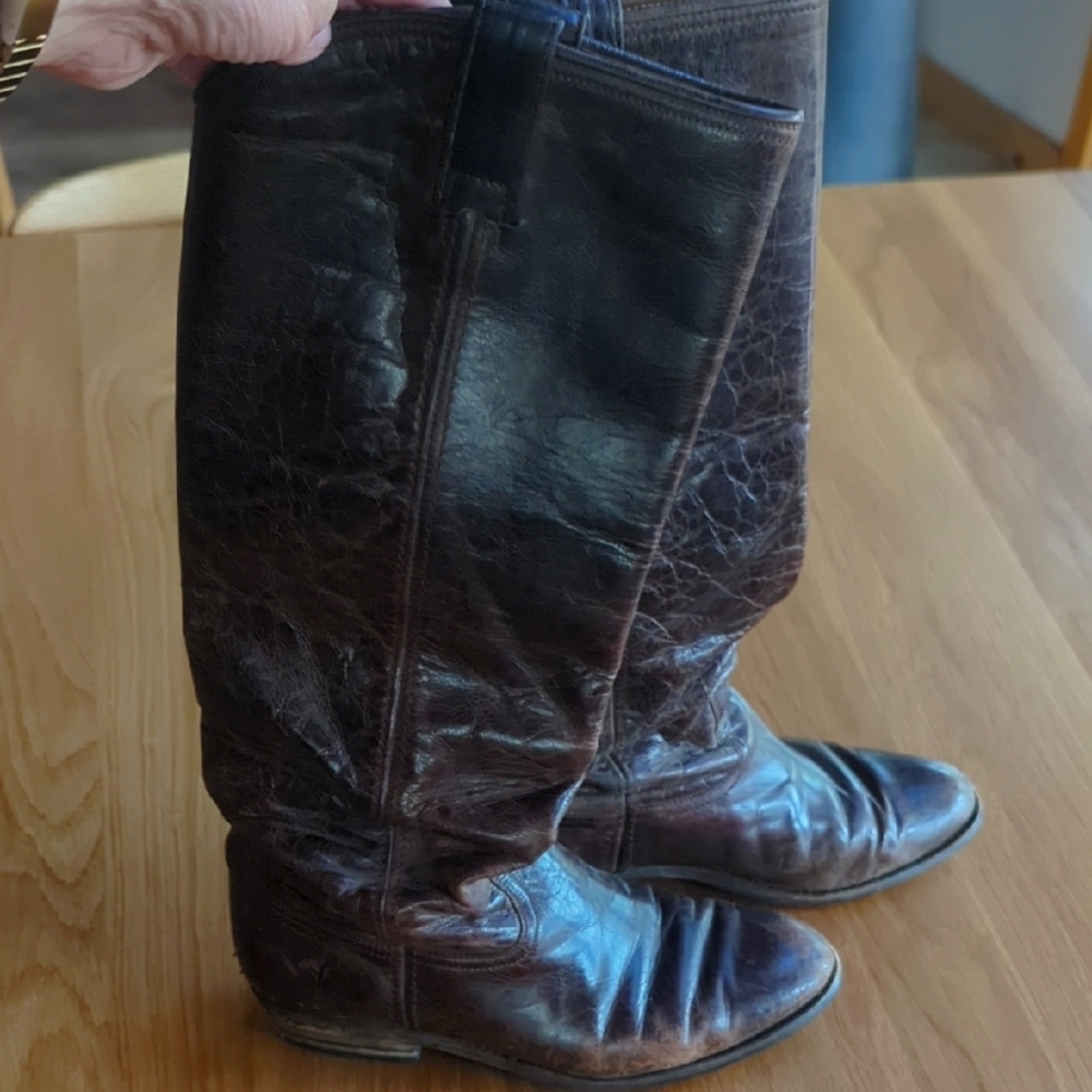 Frye Brown Leather Boots
